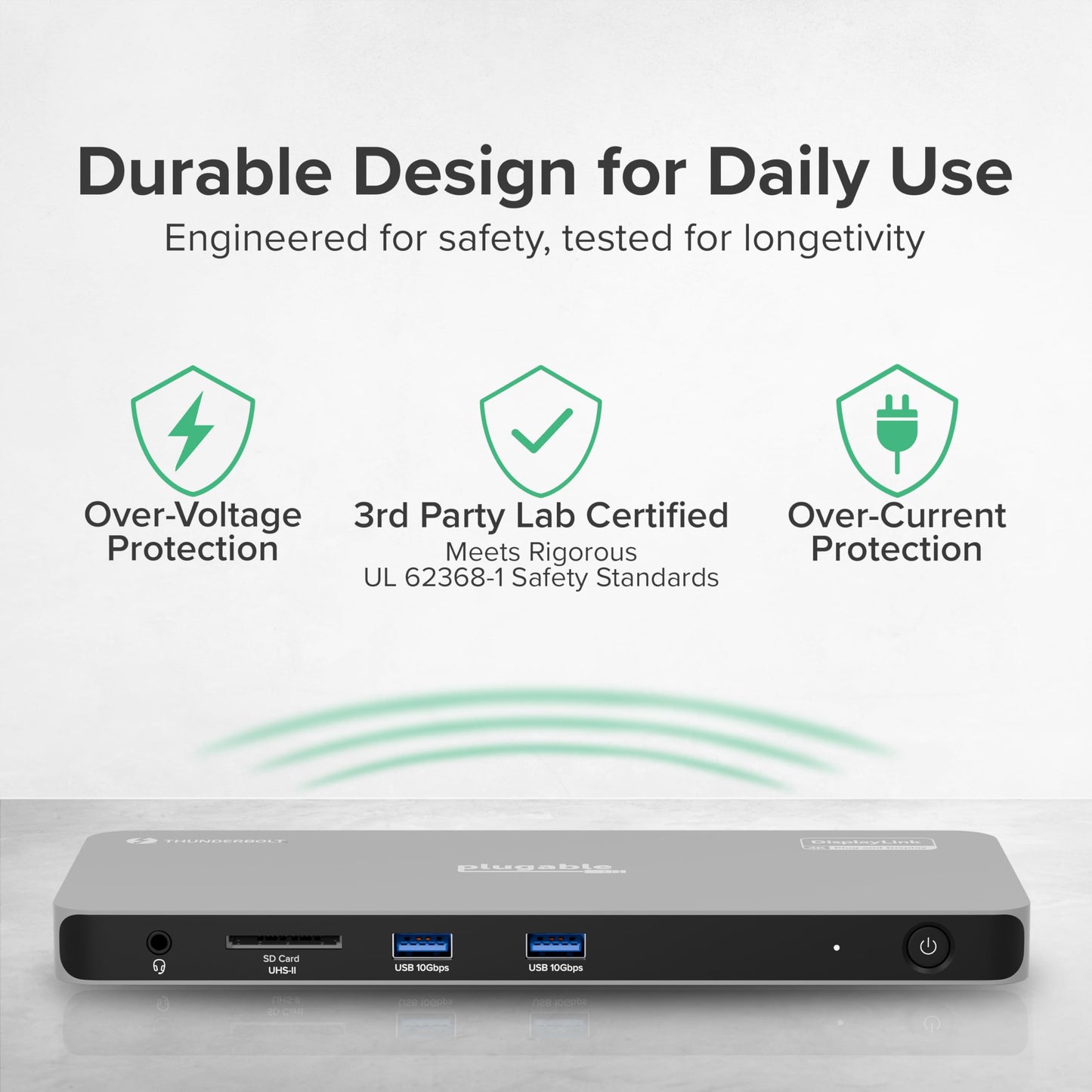 Thunderbolt 4 Dock with 100W Charging & Quad 4K Display Support