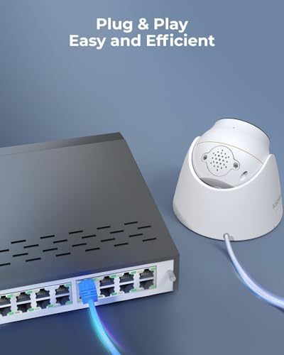 16CH 12MP PoE Security Camera System with 4TB Storage