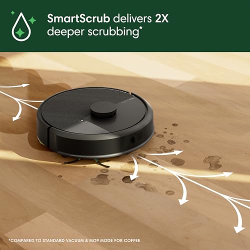 Robot Vacuum & Mop with Auto-Empty Dock & LiDAR Mapping