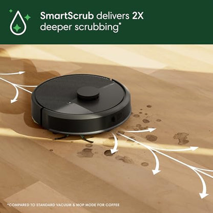 Robot Vacuum & Mop with Auto-Empty Dock & LiDAR Mapping