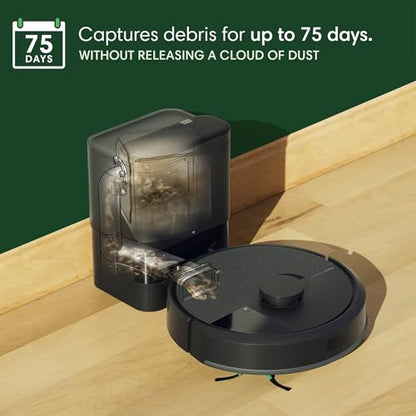 Robot Vacuum & Mop with Auto-Empty Dock & LiDAR Mapping