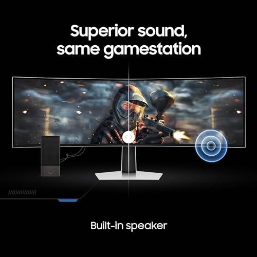 Samsung 49" Odyssey (G93SC) Series QD-OLED Curved Gaming Monitor