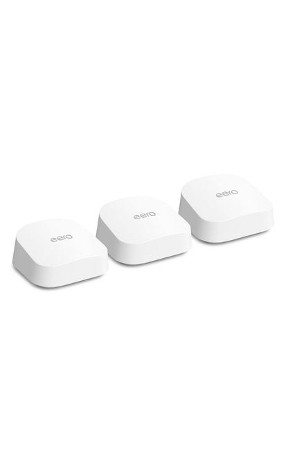 Dual-Band WiFi 7 Mesh System with 2.5Gbps Speed, 3-Pack