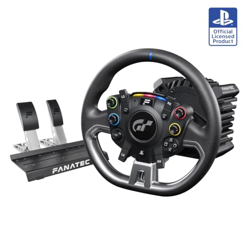 5Nm Direct Drive Sim Racing Wheel & Pedal Set for PC and Console