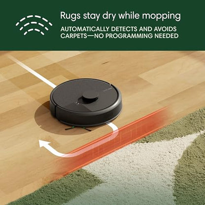 Robot Vacuum & Mop with Auto-Empty Dock & LiDAR Mapping