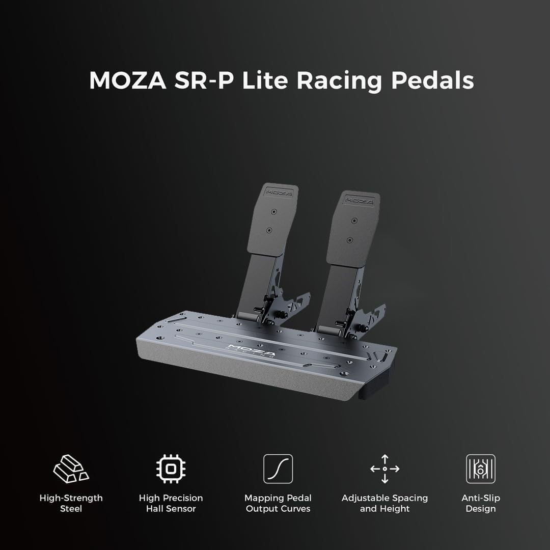 5.5Nm Direct Drive Sim Racing Wheel & Pedal Bundle