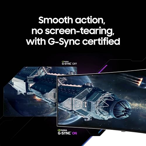 Samsung 49" Odyssey (G93SC) Series QD-OLED Curved Gaming Monitor