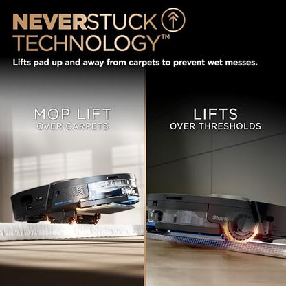 Robot Vacuum & Mop with Self-Emptying & Auto-Refill Dock