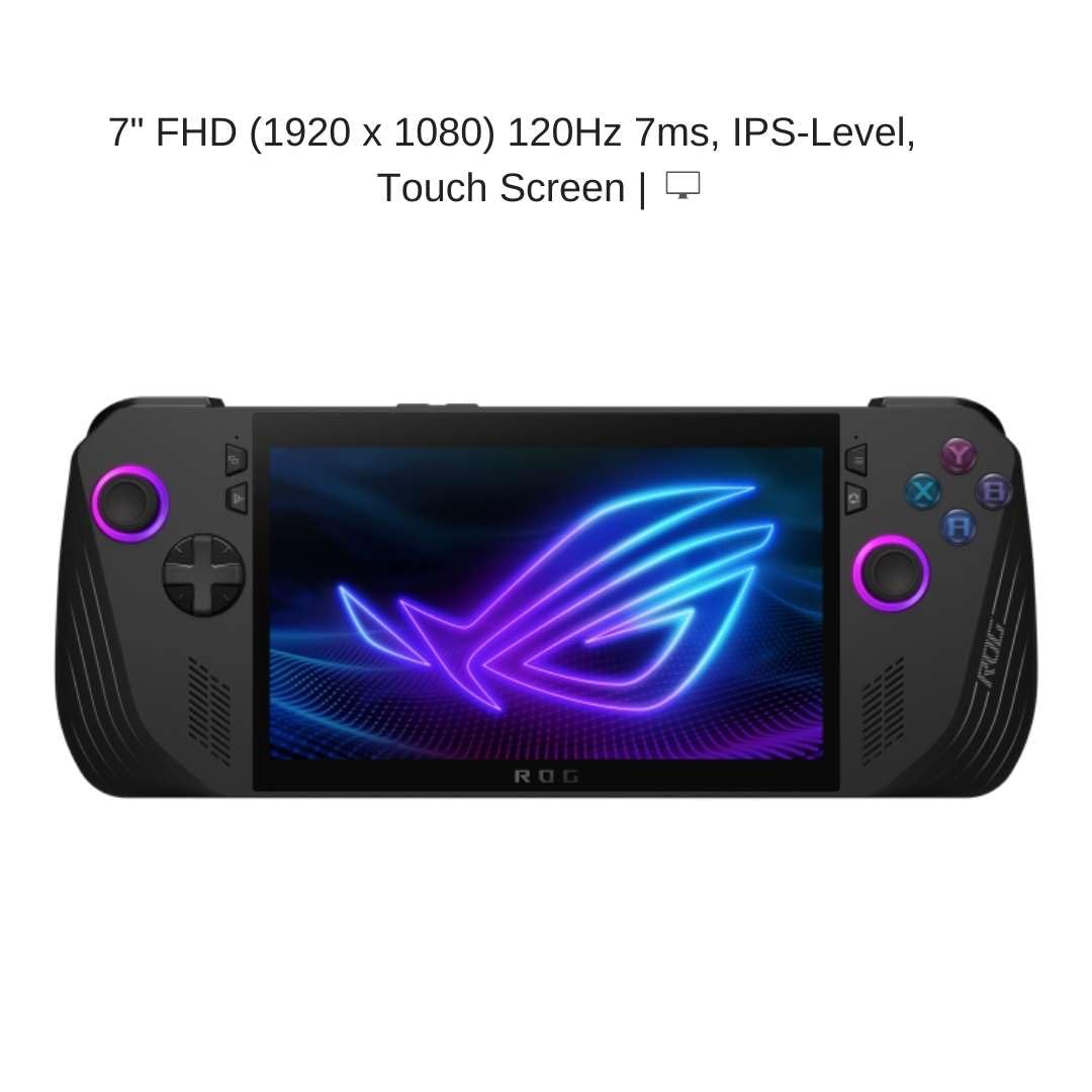 7" FHD 120Hz Handheld Gaming PC with 24GB RAM & 1TB SSD