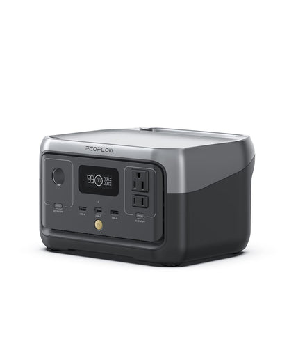 245Wh Portable Power Station with 600W Output & Fast Charging