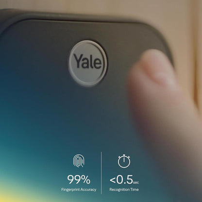 Smart WiFi Deadbolt Lock with Touch Keypad & Fingerprint Scanner