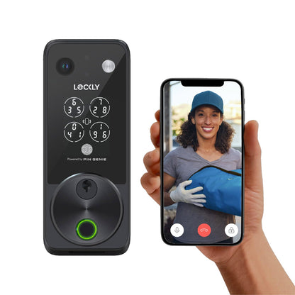 Smart Video Door Lock with Fingerprint, WiFi & Keyless Entry