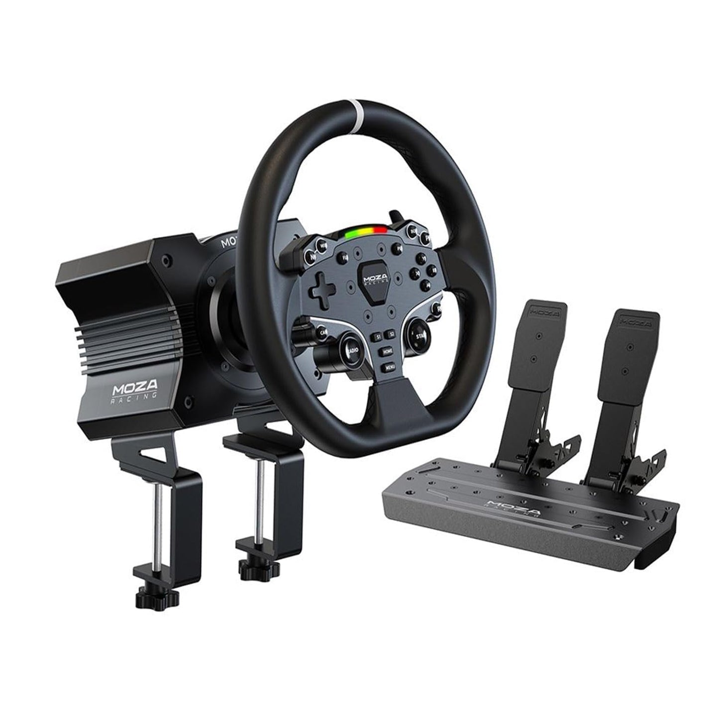 5.5Nm Direct Drive Sim Racing Wheel & Pedal Bundle