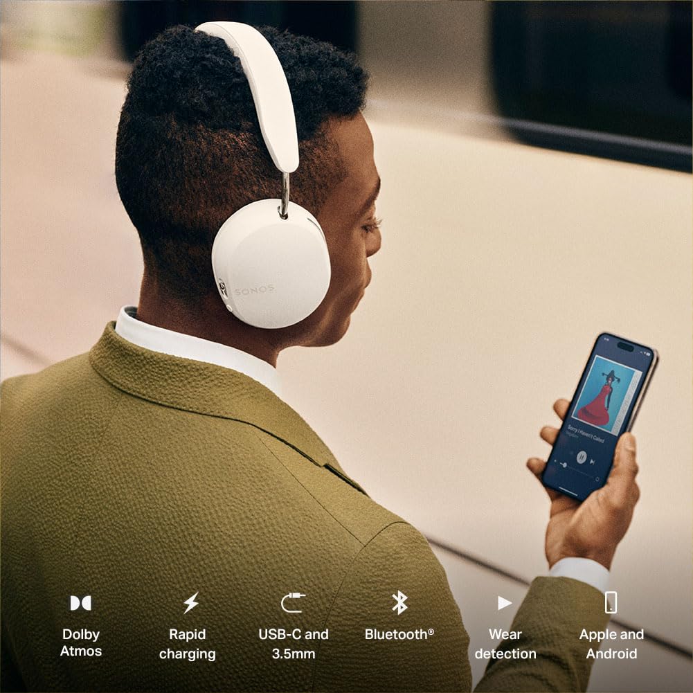 Wireless ANC Headphones with Spatial Audio & 30-Hour Battery