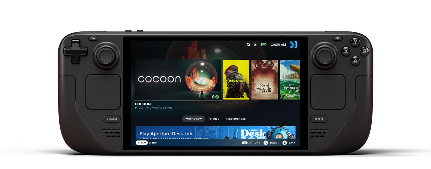 OLED Handheld Gaming Console with 512GB SSD & 16GB RAM