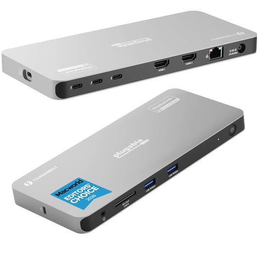 Thunderbolt 4 Dock with 100W Charging & Quad 4K Display Support