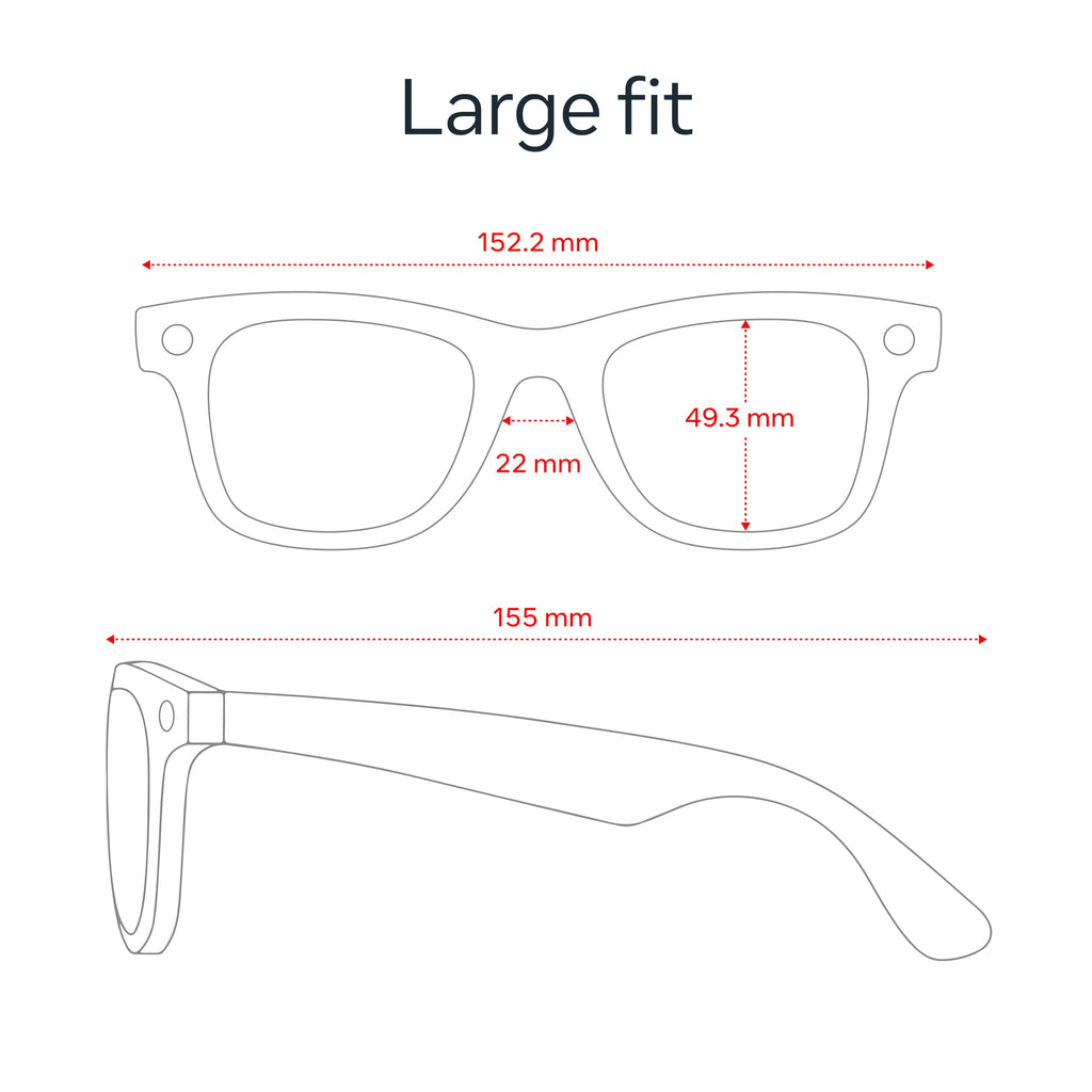 Ray-Ban Meta Glasses, Wayfarer (Gen 2)