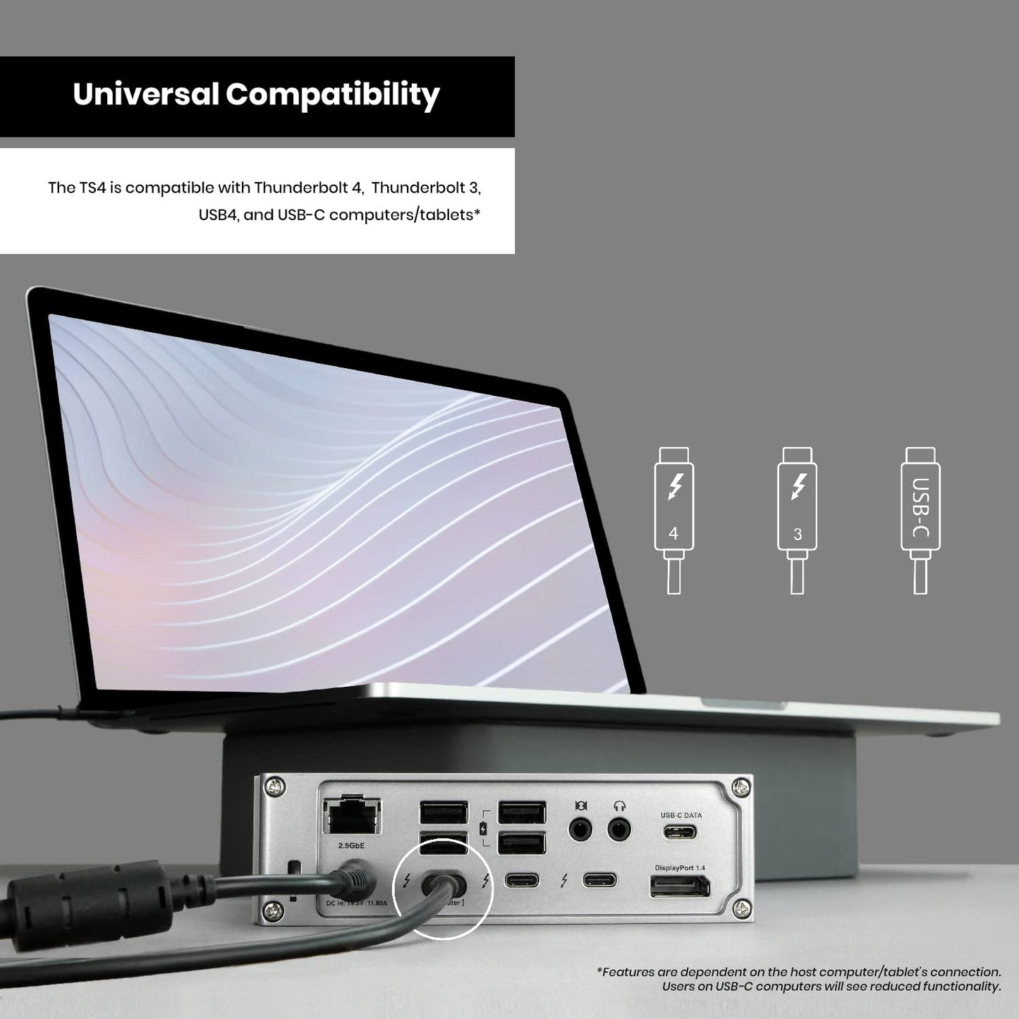 18-Port Thunderbolt 4 Dock with 98W Charging & 8K Display Support