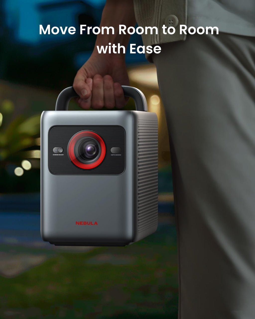 NEBULA Cosmos 4K with Cosmos 4k SE Smart Projector