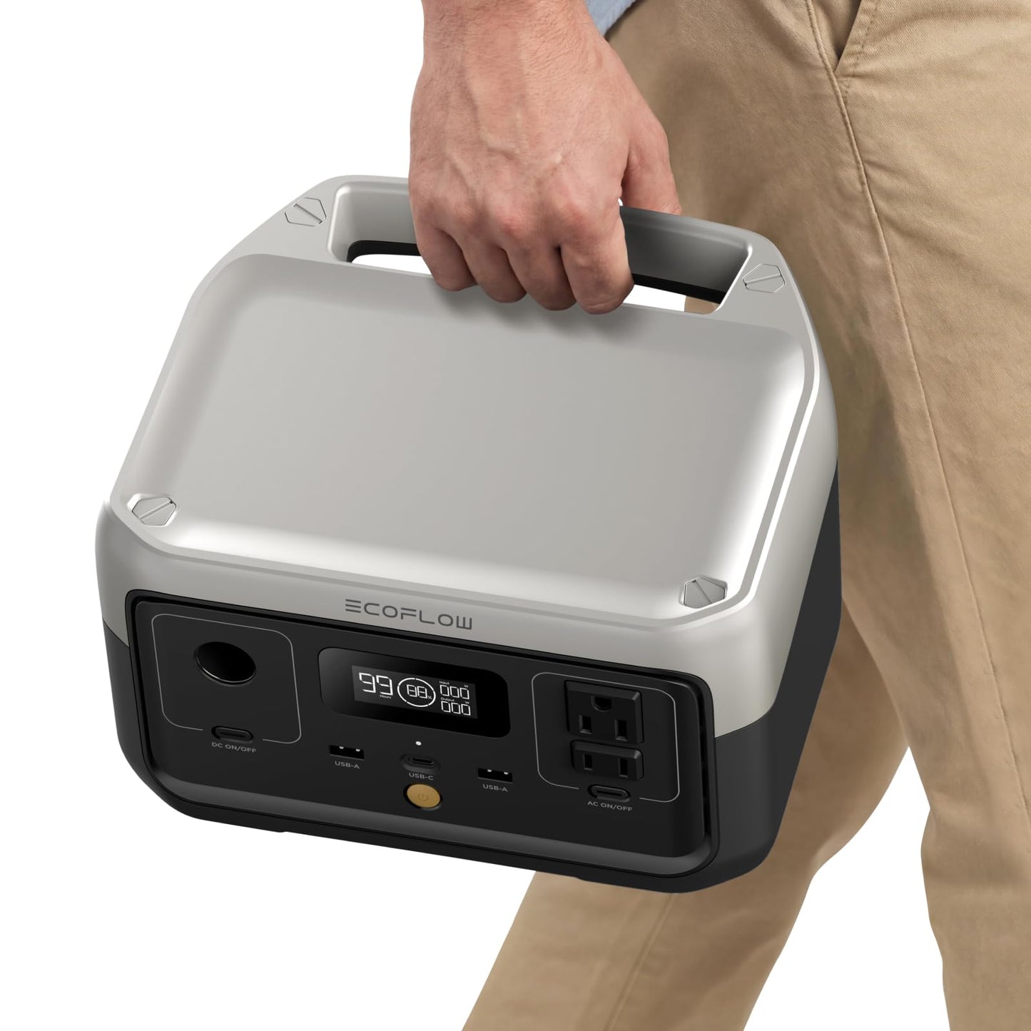 245Wh Portable Power Station with 600W Output & Fast Charging