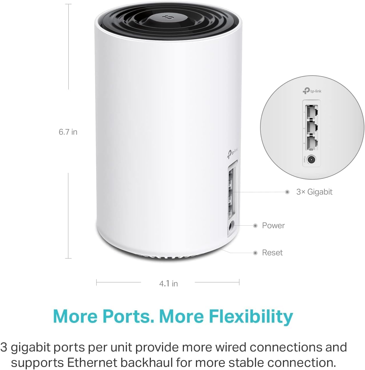 Outdoor WiFi 7 Mesh System with 11Gbps Speed & IP65 Protection