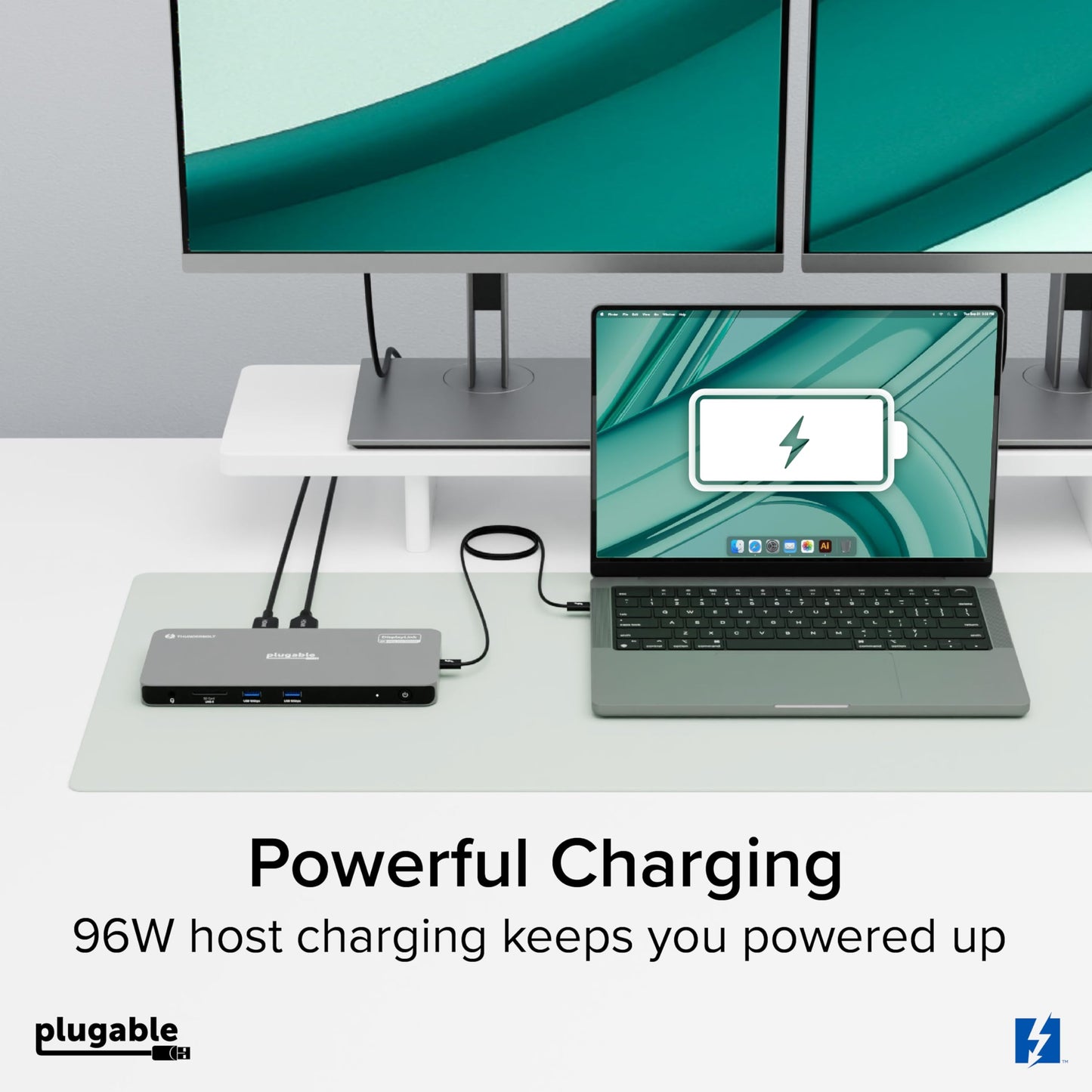 Thunderbolt 4 Dock with 100W Charging & Quad 4K Display Support