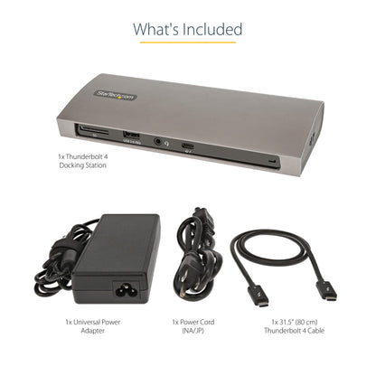 Thunderbolt 4 Dock with 96W Charging & Dual 4K Display Support