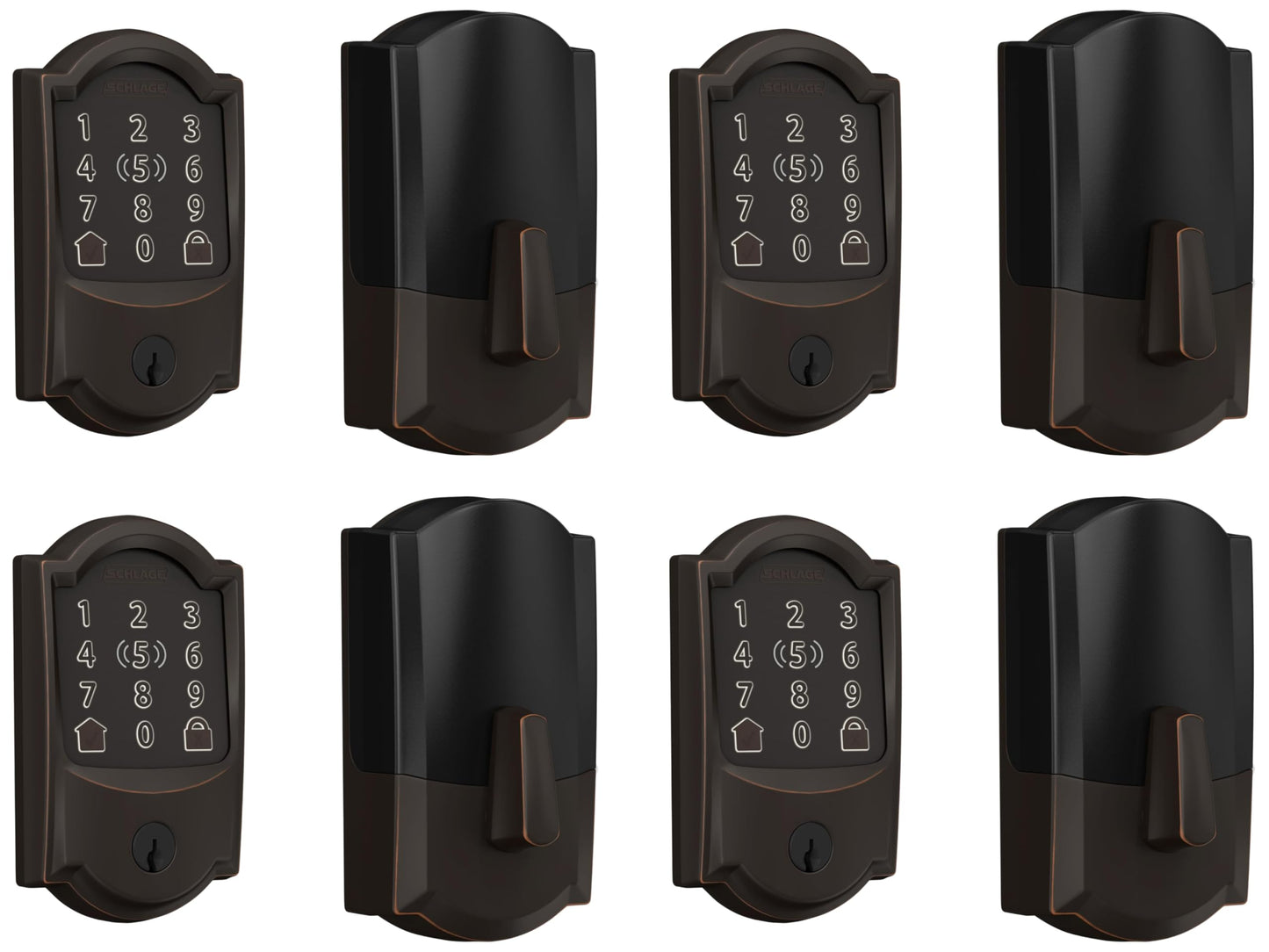 Schlage WiFi Deadbolt Smart Lock with Apple Home Key