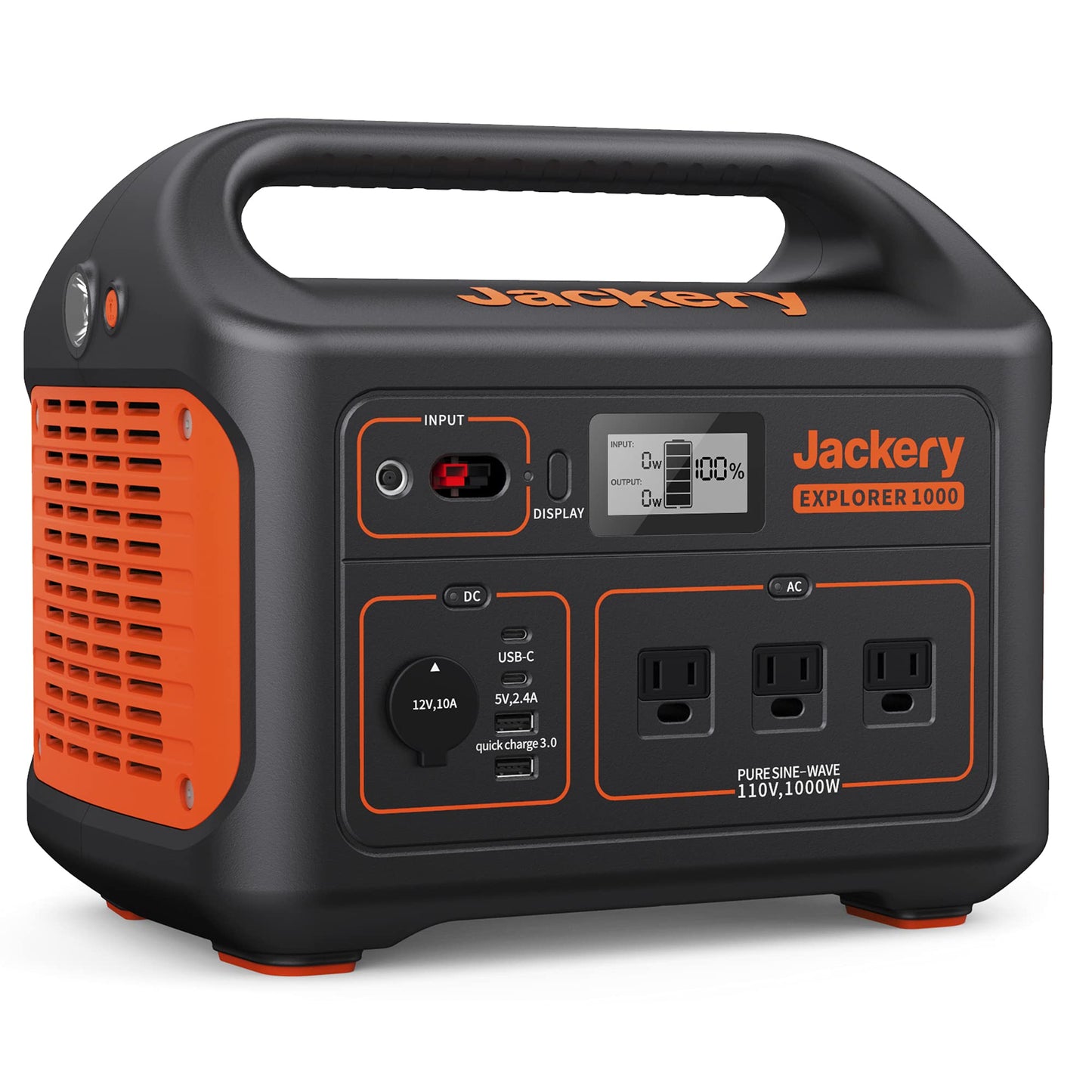 1002Wh Portable Power Station with 1000W AC Output