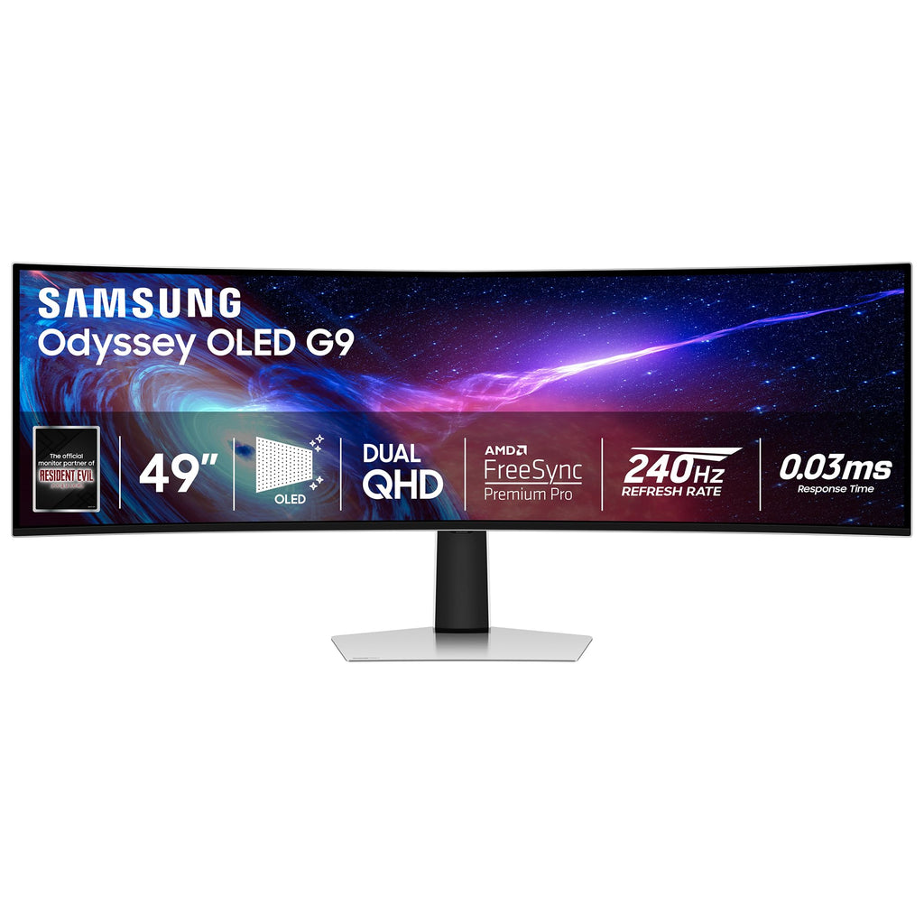 Samsung 49" Odyssey (G93SC) Series QD-OLED Curved Gaming Monitor