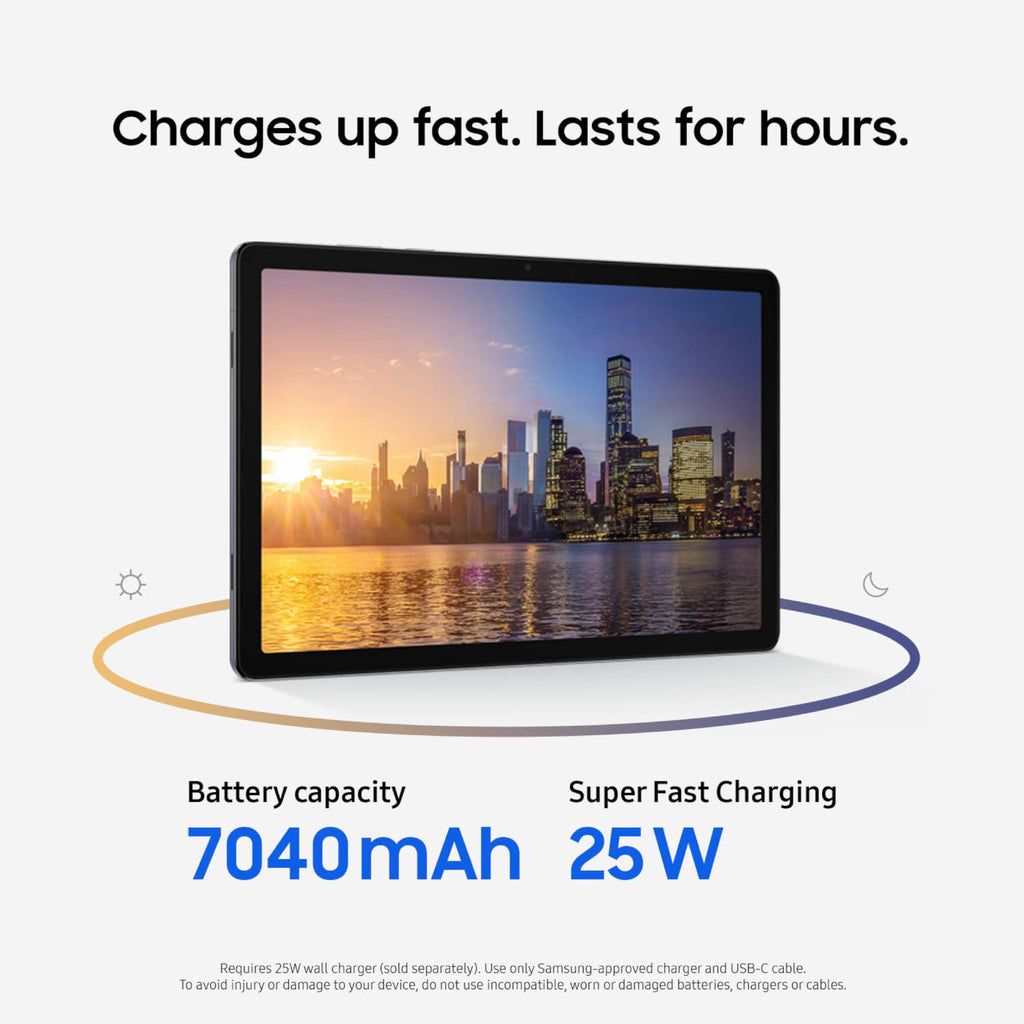 Samsung Galaxy Tab A11+ 6GB RAM 128GB Storage (2 Year Warranty), Gray