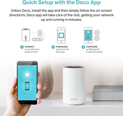 Outdoor WiFi 7 Mesh System with 11Gbps Speed & IP65 Protection