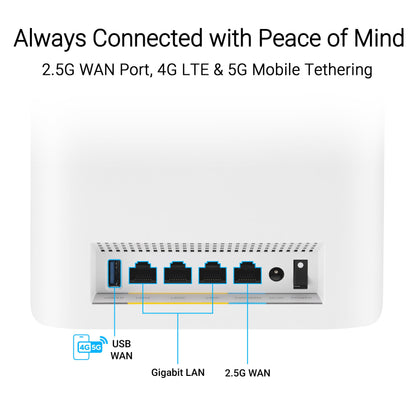 ASUS ZenWiFi BD5 Outdoor Dual-Band WiFi 7 Mesh