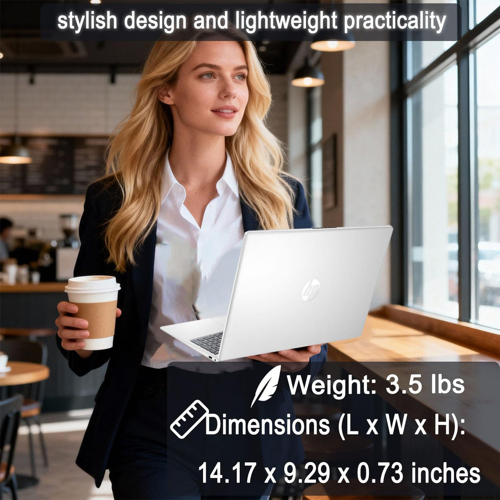 15.6" FHD AI Laptop with 16GB RAM, 256GB SSD & WiFi 6