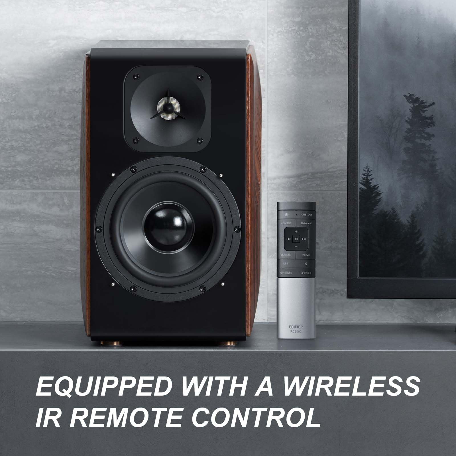 Wireless Hi-Res Bookshelf Speakers with 6.5" Woofers