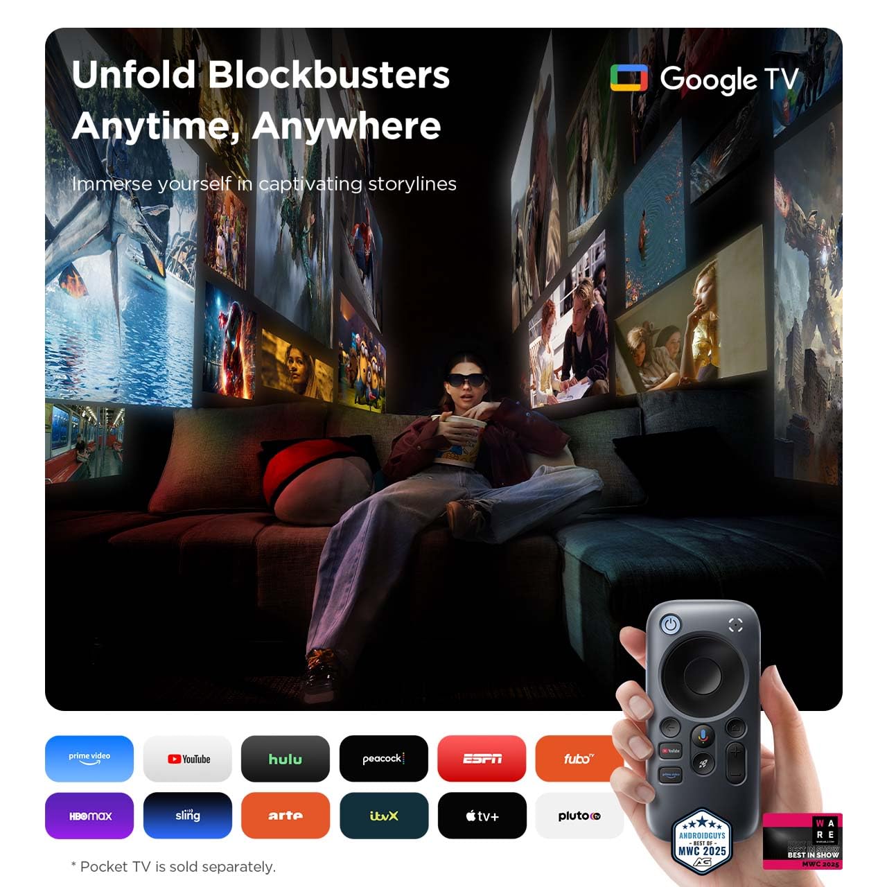 201" 120Hz FHD AR/XR Glasses for Movies & Gaming