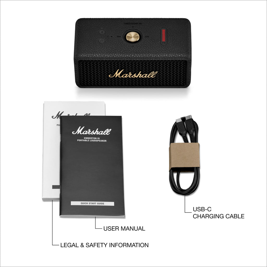Marshall Emberton III Portable Bluetooth Speaker