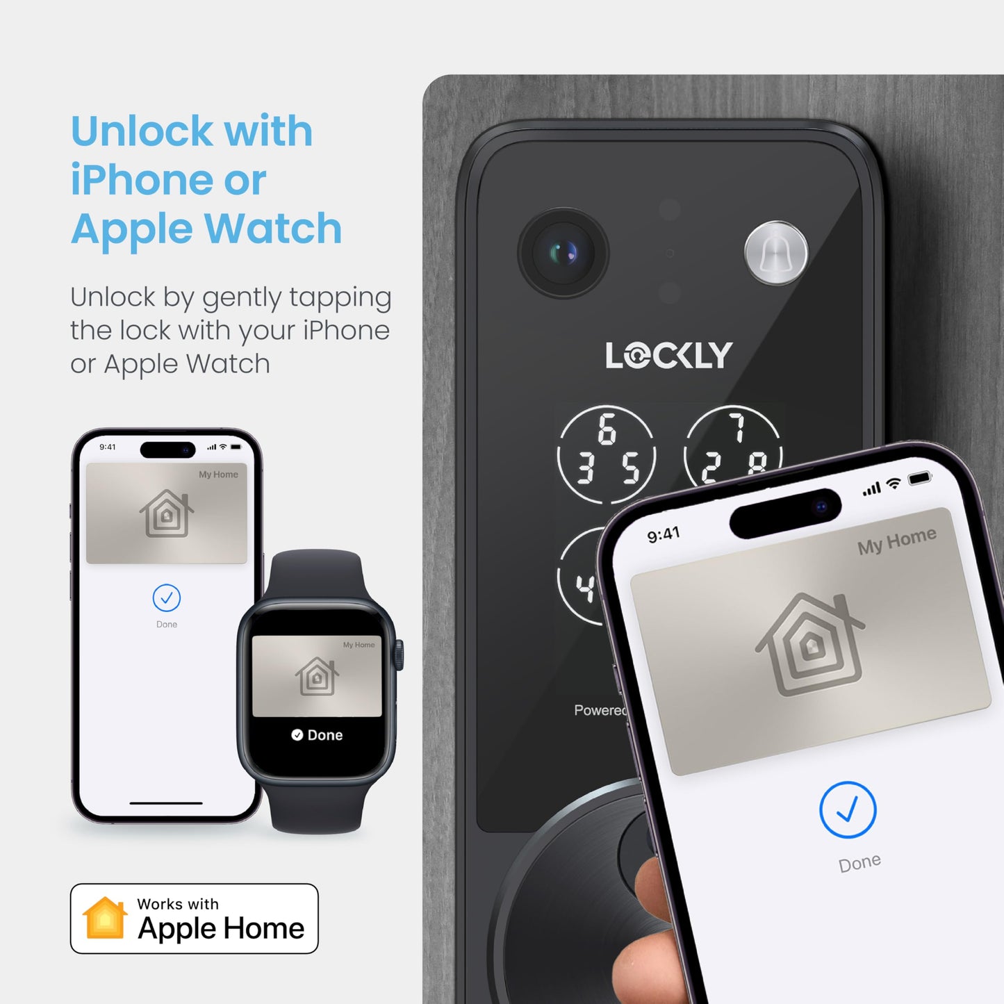 Smart Video Door Lock with Fingerprint, WiFi & Keyless Entry