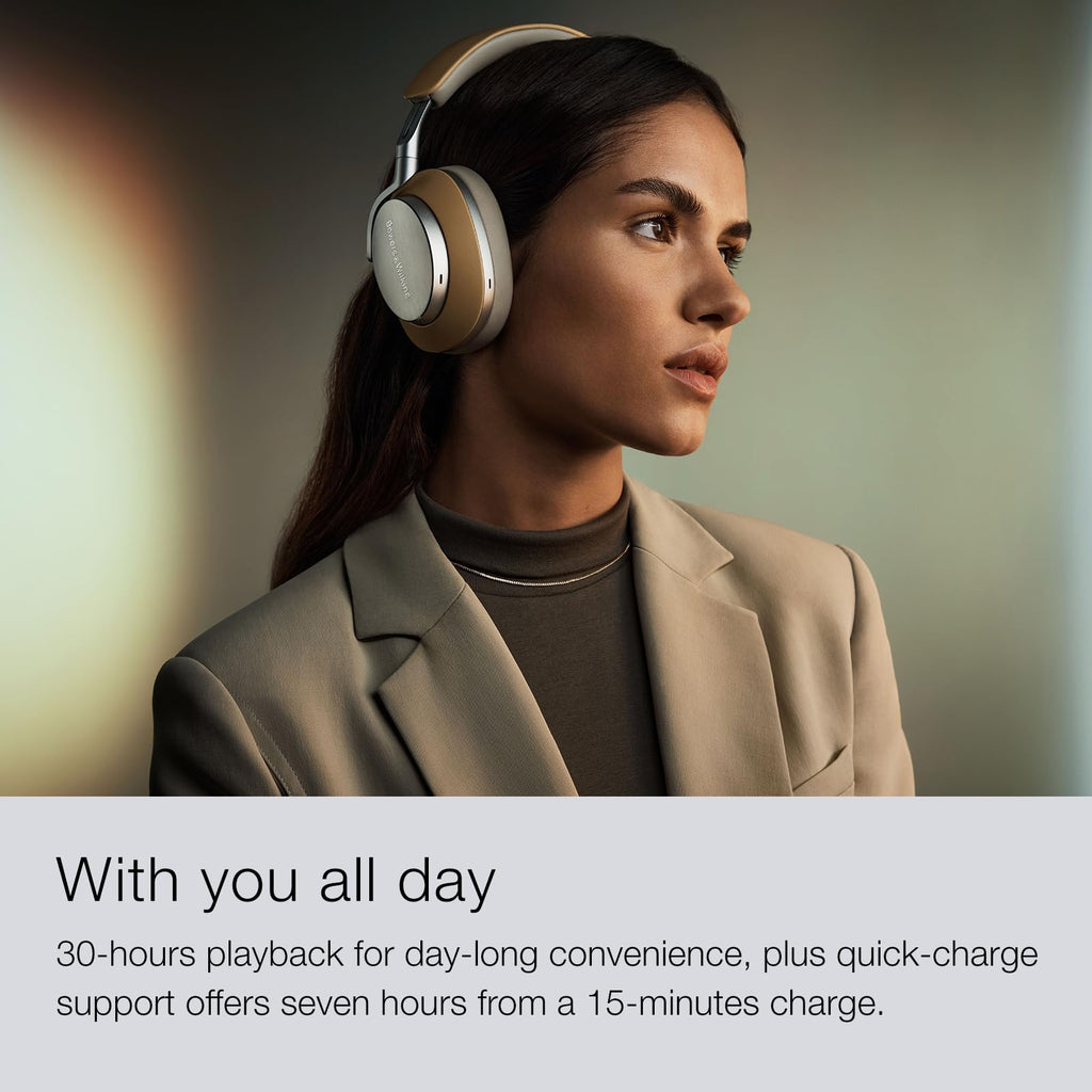 Bowers & Wilkins Px8 Over-Ear Wireless Headphones with Active Noise Cancellation