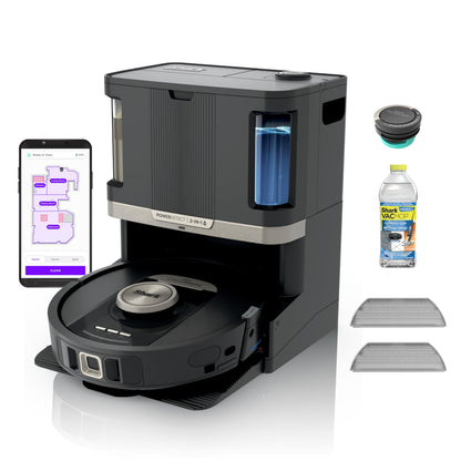 Robot Vacuum & Mop with Self-Emptying & Auto-Refill Dock
