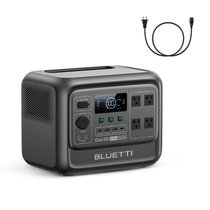 BLUETTI Solar Generator Elite 100 V2 with Solar Panels