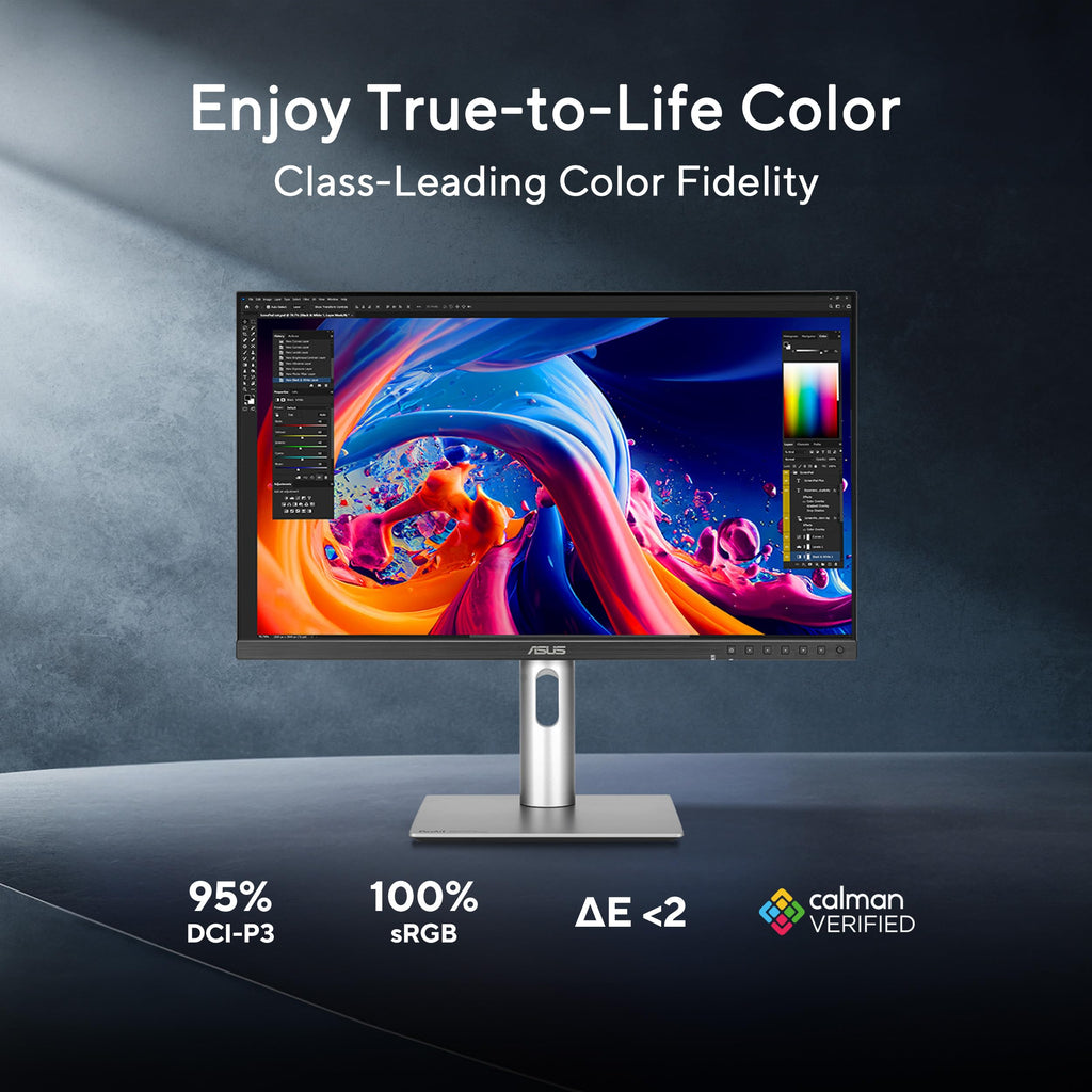 ASUS ProArt Display 27” 1440P Professional Monitor (PA278QGV) – IPS