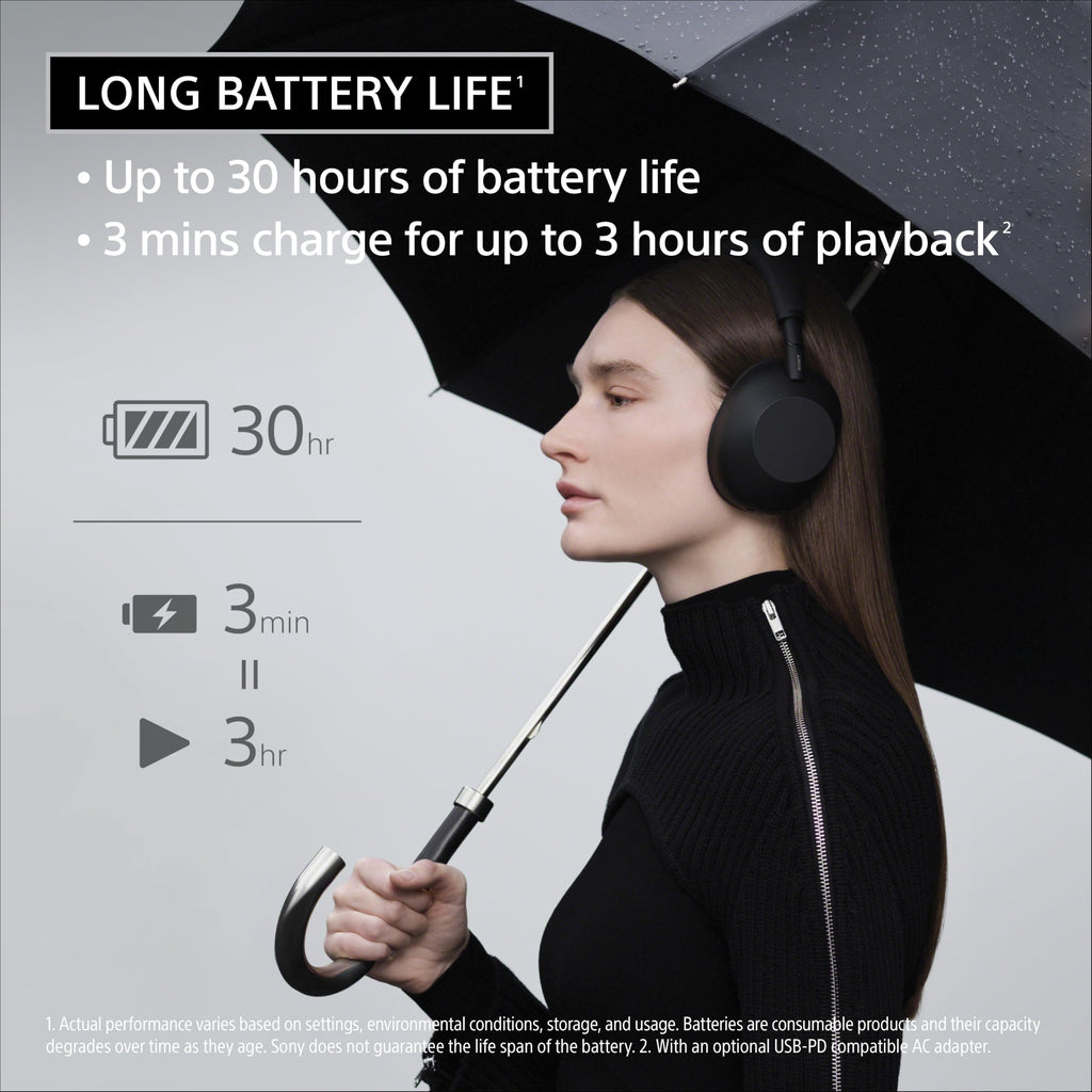 Wireless ANC Headphones with 30-Hour Battery & Clear Calls