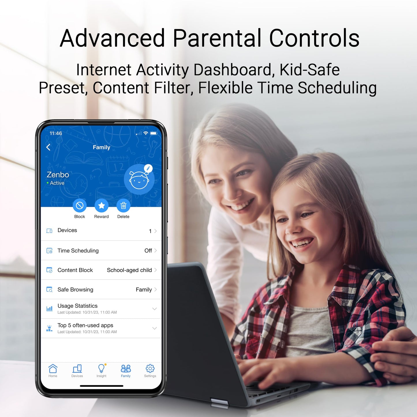 ASUS ZenWiFi BD5 Outdoor Dual-Band WiFi 7 Mesh