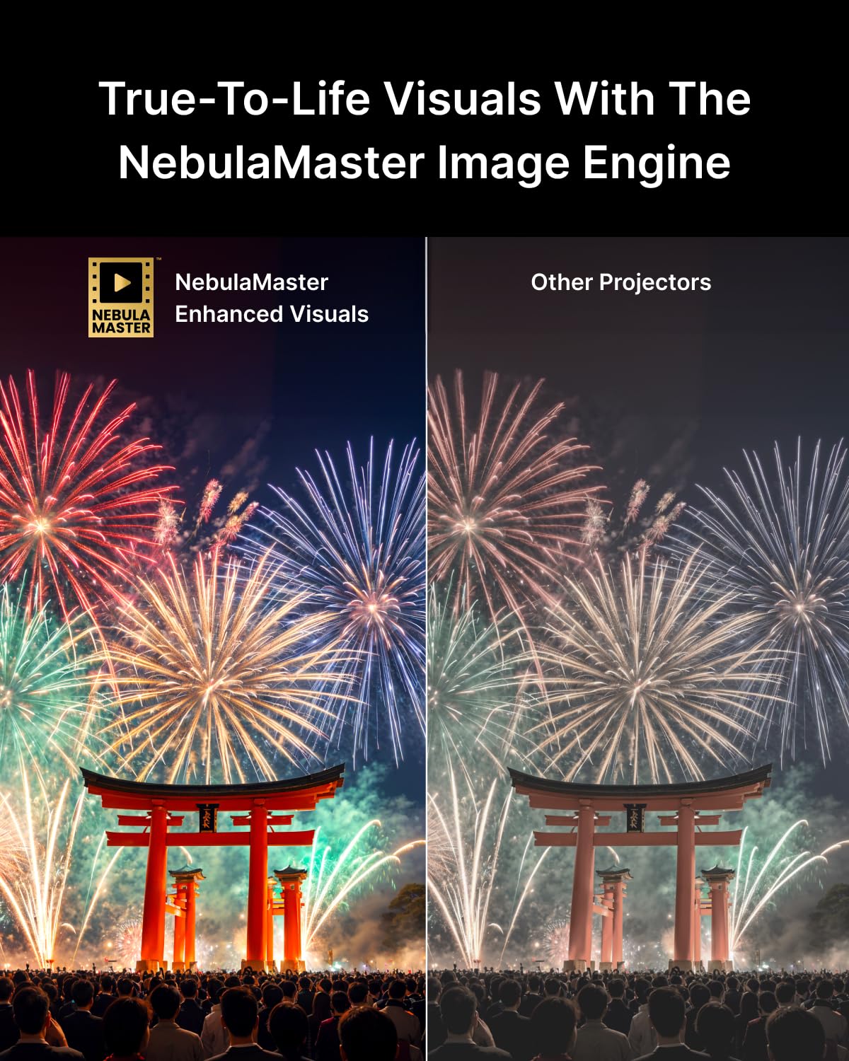NEBULA Cosmos 4K with Cosmos 4k SE Smart Projector