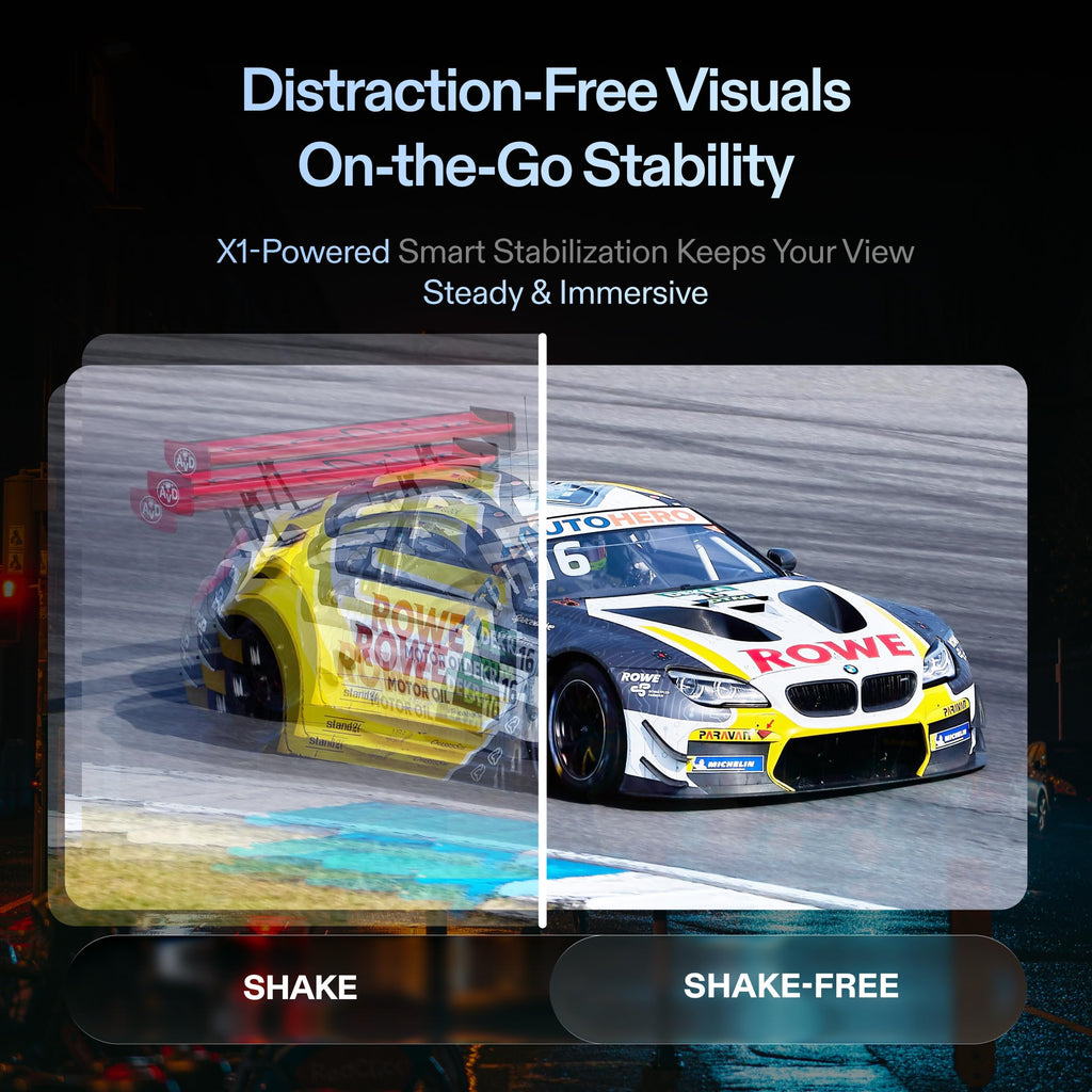 One Pro AR Glasses with 171" 120Hz FHD 3D Display