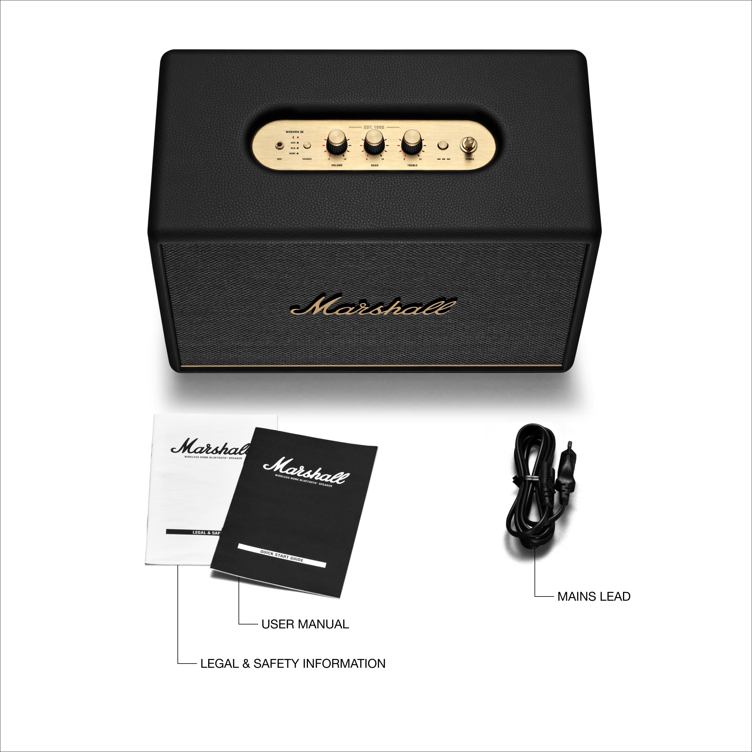 Marshall Woburn III Bluetooth Speaker