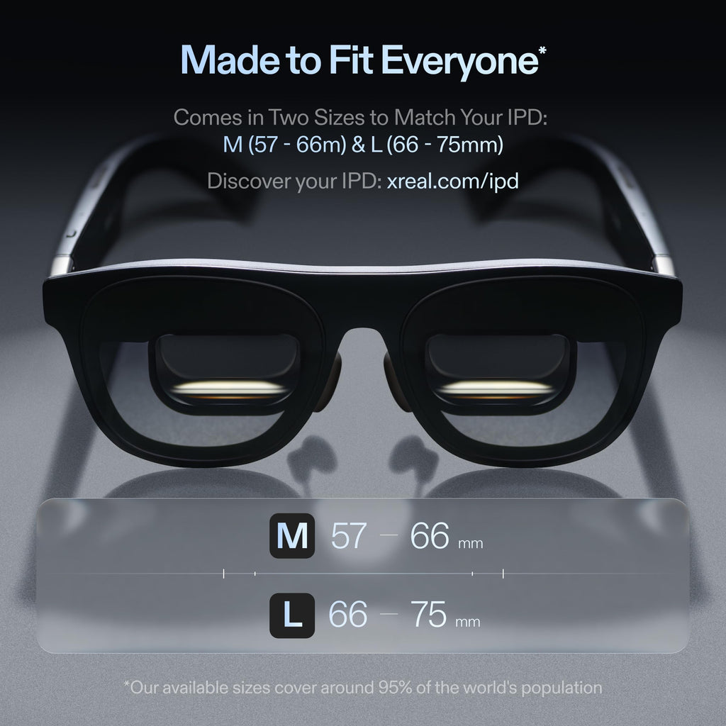 One Pro AR Glasses with 171" 120Hz FHD 3D Display