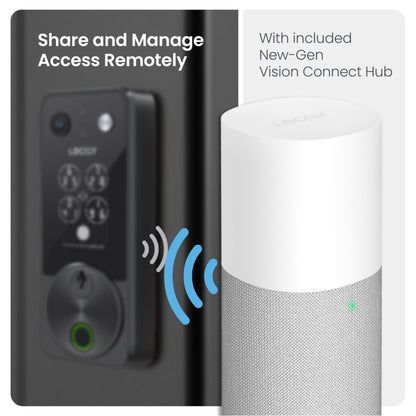 Smart Video Door Lock with Fingerprint, WiFi & Keyless Entry