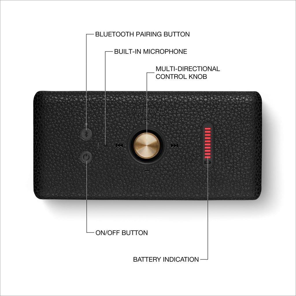 Marshall Emberton III Portable Bluetooth Speaker